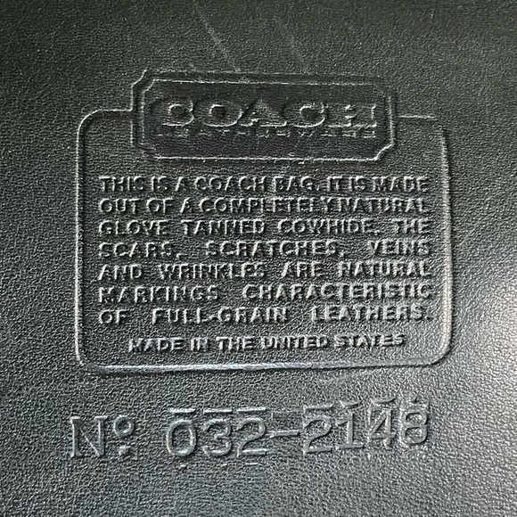 ❤️SOLD❤️Vintage Coach Forest Green Oliver Bag 9902 - Picture 6 of 9